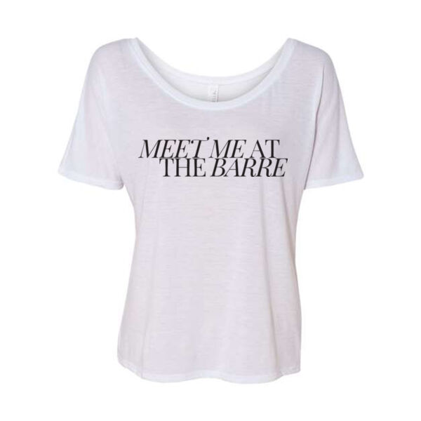 BELLA + CANVAS Women's Slouchy Tee - Printed Logo Thumbnail