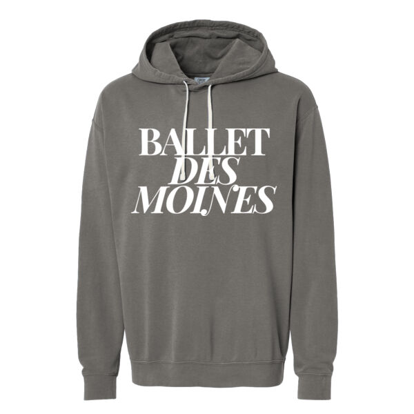 Comfort Colors Lightweight Hooded Sweatshirt - Printed Logo Thumbnail