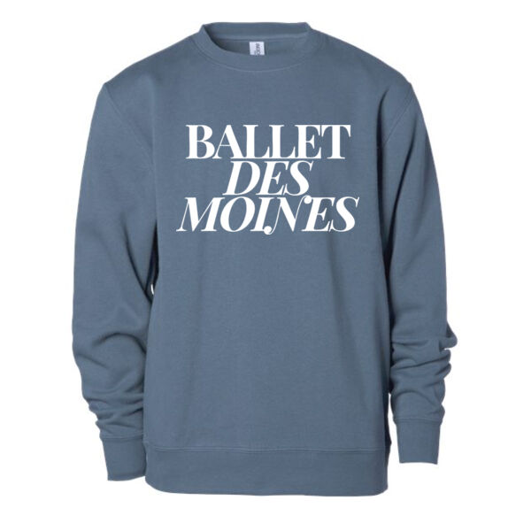 Independent Trading Co Youth Midweight Crewneck - Printed Logo Thumbnail