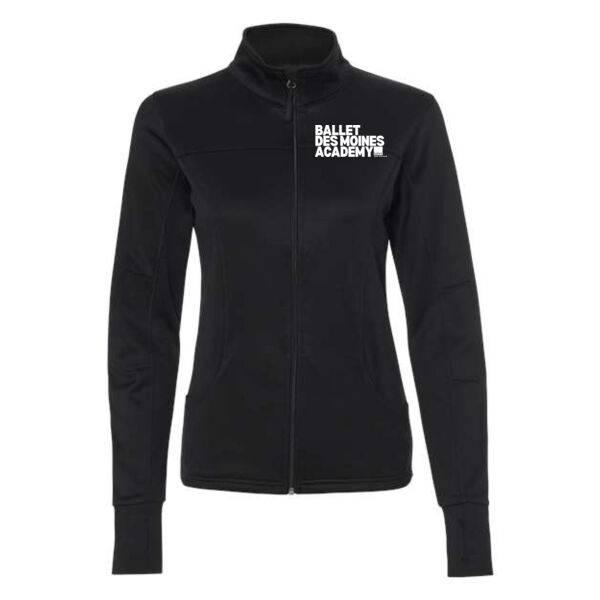 Independent Trading Co Womens Poly Tech Full Zip Track Jacket - Printed Logo Thumbnail