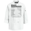 Eight Knot Button Chef Coat with Thermometer Pocket Thumbnail