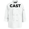 Eight Knot Button Chef Coat with Thermometer Pocket Thumbnail