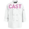 Eight Knot Button Chef Coat with Thermometer Pocket Thumbnail