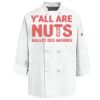 Eight Knot Button Chef Coat with Thermometer Pocket Thumbnail