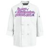 Eight Knot Button Chef Coat with Thermometer Pocket Thumbnail