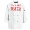 Eight Knot Button Chef Coat with Thermometer Pocket Thumbnail
