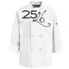 Eight Knot Button Chef Coat with Thermometer Pocket Thumbnail