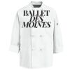 Eight Knot Button Chef Coat with Thermometer Pocket Thumbnail