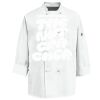 Eight Knot Button Chef Coat with Thermometer Pocket Thumbnail