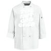Eight Knot Button Chef Coat with Thermometer Pocket Thumbnail