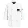 Button Chef Coat with Thermometer Pocket Thumbnail