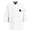 Button Chef Coat with Thermometer Pocket Thumbnail