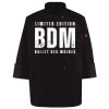 Ten Pearl Button Black Chef Coat Thumbnail