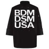 Ten Pearl Button Black Chef Coat Thumbnail
