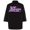 Ten Pearl Button Black Chef Coat Thumbnail