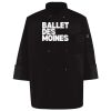 Ten Pearl Button Black Chef Coat Thumbnail