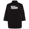 Ten Pearl Button Black Chef Coat Thumbnail