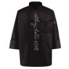 Black Knot Button Chef Coat Thumbnail