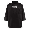 Black Knot Button Chef Coat Thumbnail
