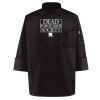 Black Knot Button Chef Coat Thumbnail